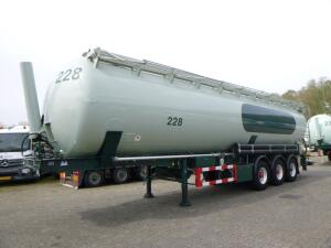 Feldbinder Powder tank alu 60 m3 (tipping)