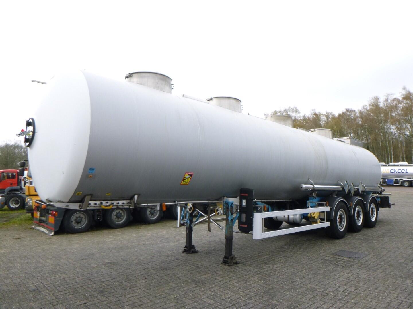 Magyar Chemical tank inox L4BH 33 m3 / 1 comp | Tankoplegger | Tankoplegger Chemicaliën