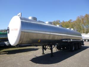 Magyar Chemical tank inox L4BH 32.5 m3 / 1 comp