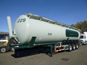 Feldbinder Powder tank alu 60 m3 (tipping)