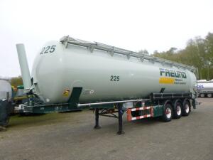 Feldbinder Powder tank alu 60 m3 (tipping)