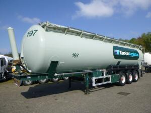 Feldbinder Powder tank alu 60 m3 (tipping)