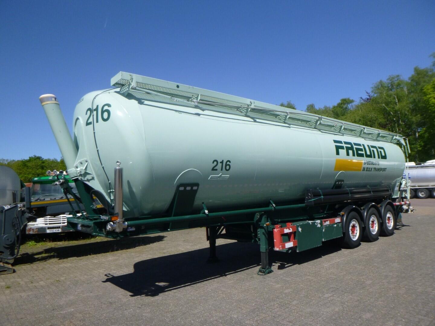 Spitzer Powder tank alu 60 m3 (tipping) | Tankoplegger | Tankoplegger Poeder / bulk