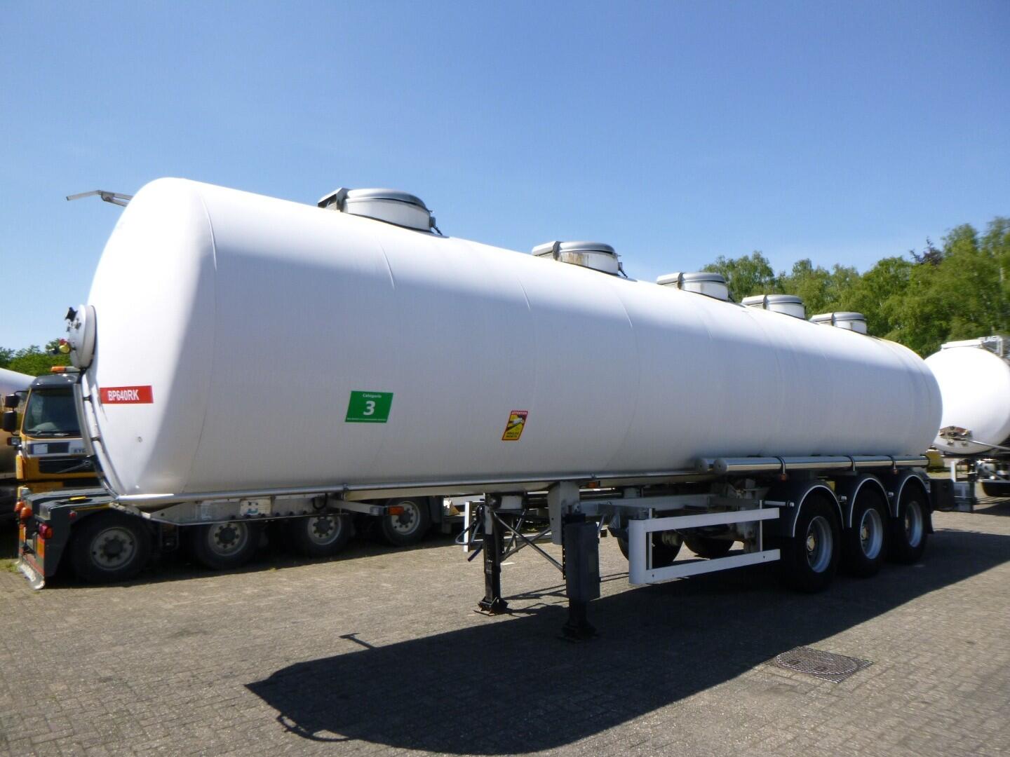 Maisonneuve Food tank inox 32 m3 / 5 comp | Tankoplegger | Tankoplegger Levensmiddelen