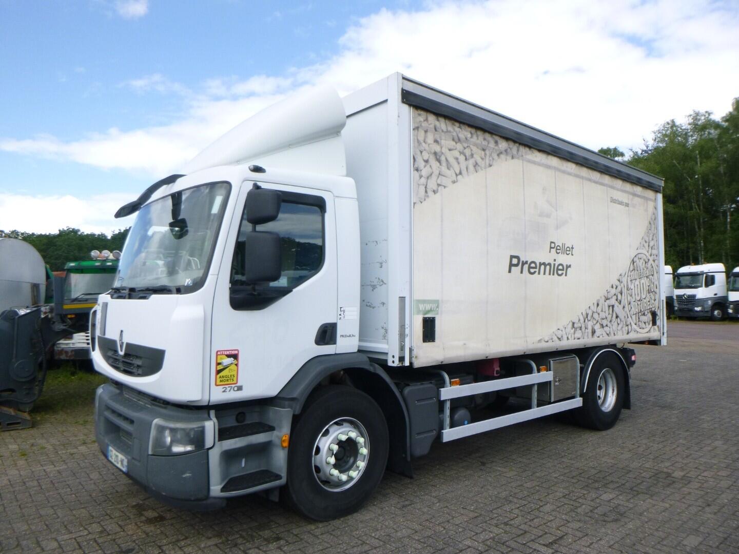 Renault Premium 270 4x2 curtain sider + Transmanut forklift | Vrachtwagen | Schuifzeil