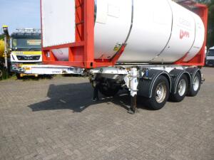 L.A.G. 3-axle container trailer 20 ft