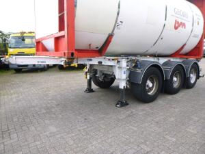 L.A.G. 3-axle container trailer 20 ft