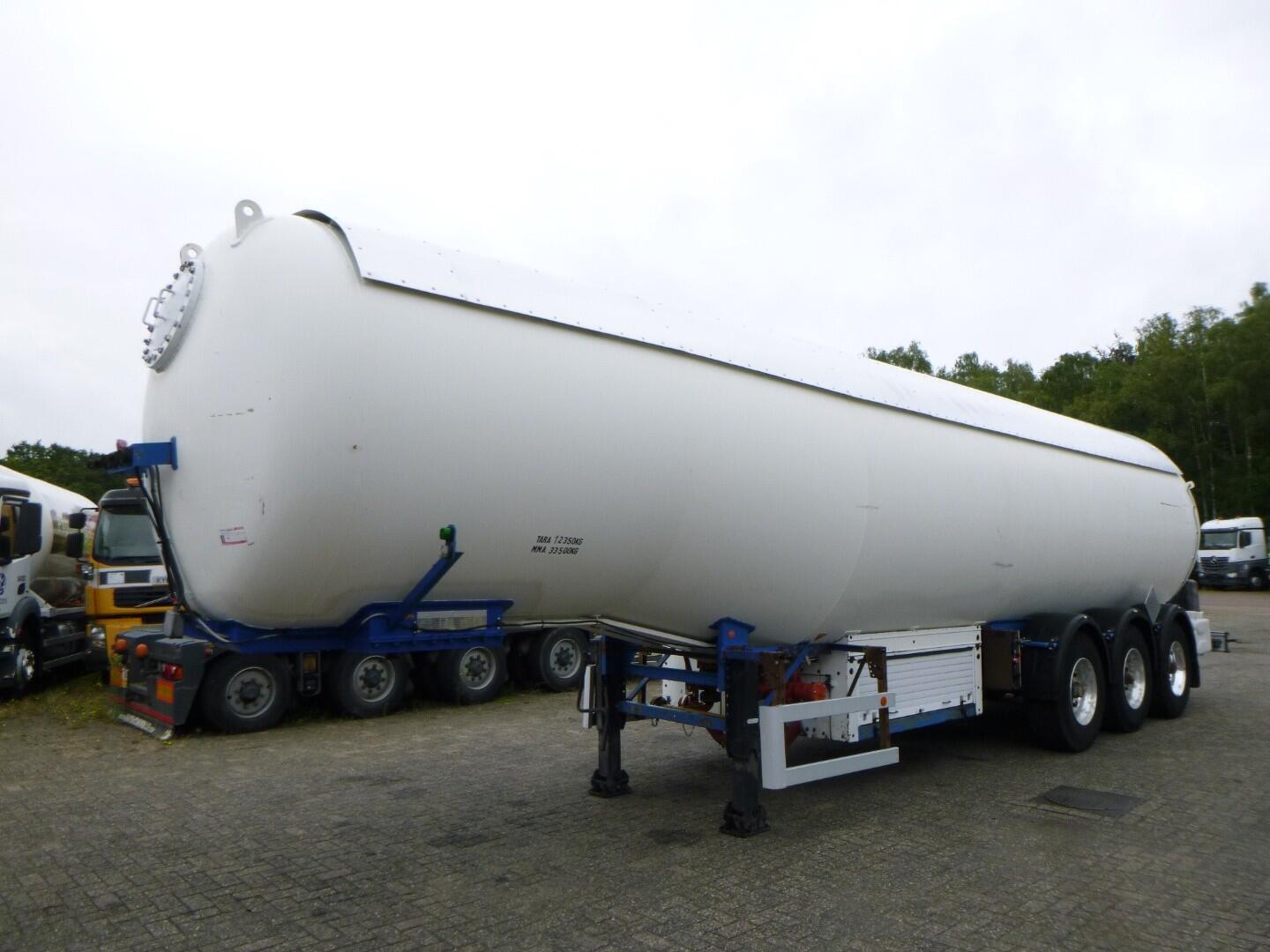 EU Gas tank steel 46.9 m3 / 1 comp + pump | Tankoplegger | Tankoplegger Gas