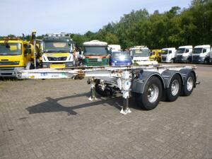 L.A.G. 3-axle container trailer 20 ft