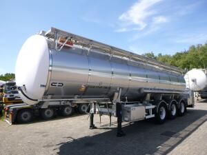 Van Hool Food tank inox 28.5 m3 / 3 comp