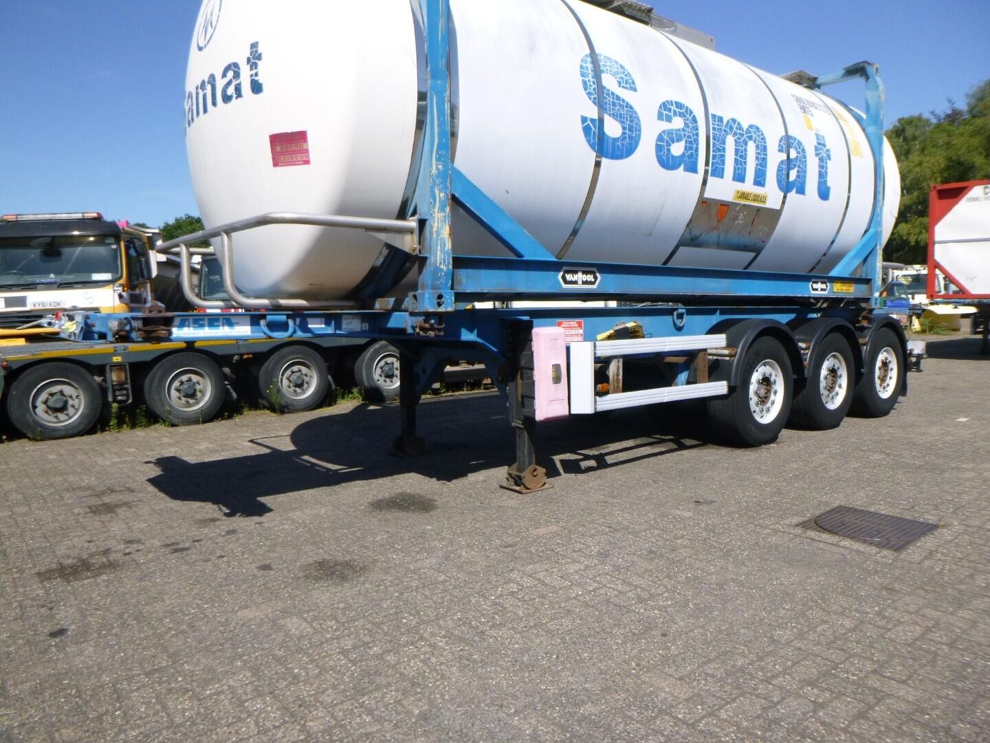 Asca 3-axle container trailer 20-30 ft + ADR | Oplegger | Containertransport