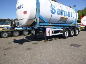 Asca 3-axle container trailer 20-30 ft + ADR