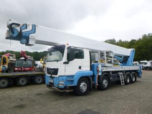 M.A.N. TGS 34.400 8x4 + Wumag / Palfinger WT 700 manlift 70 m