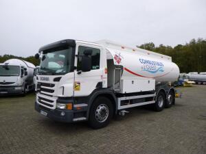 Scania P320 6x2 fuel tank 18.5 m3 / 5 comp